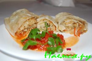 Ханум с квашенной капустой