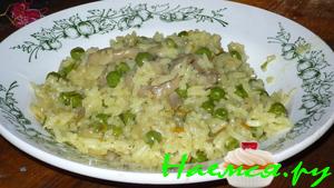 Рисовая фантазия с грибами Рисовая фантазия с грибами