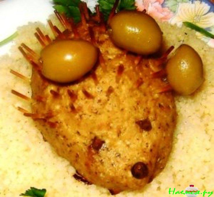 Мясные зразы "Ёжики колючие"