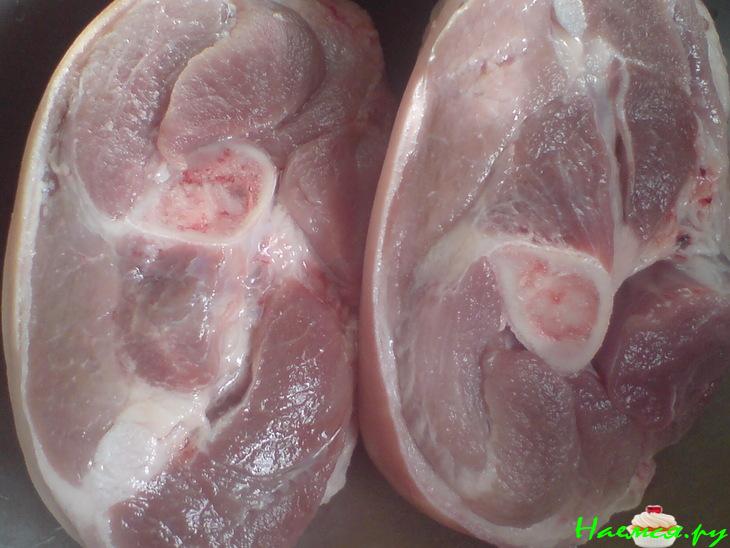 Рулька с пивом и мятой