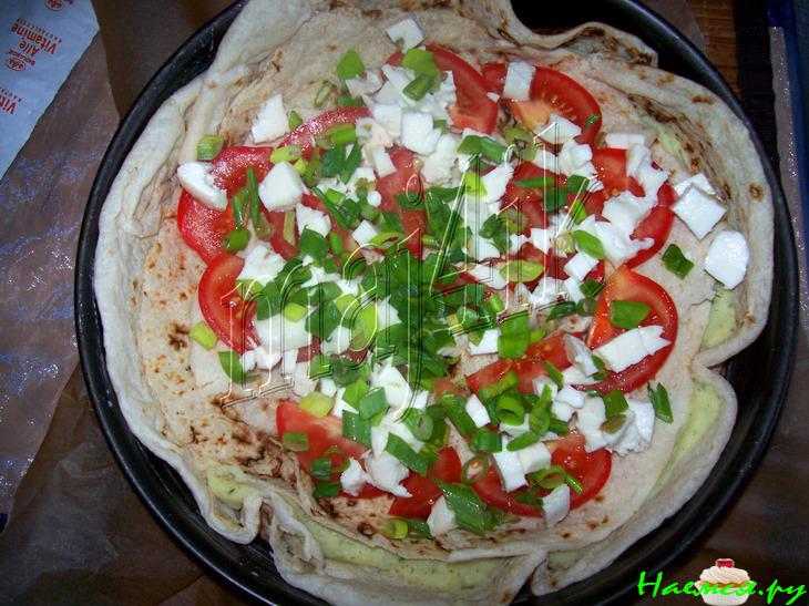 Пирог из лаваша