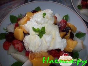 Салат фруктовый "Любимый, с добрым утром"