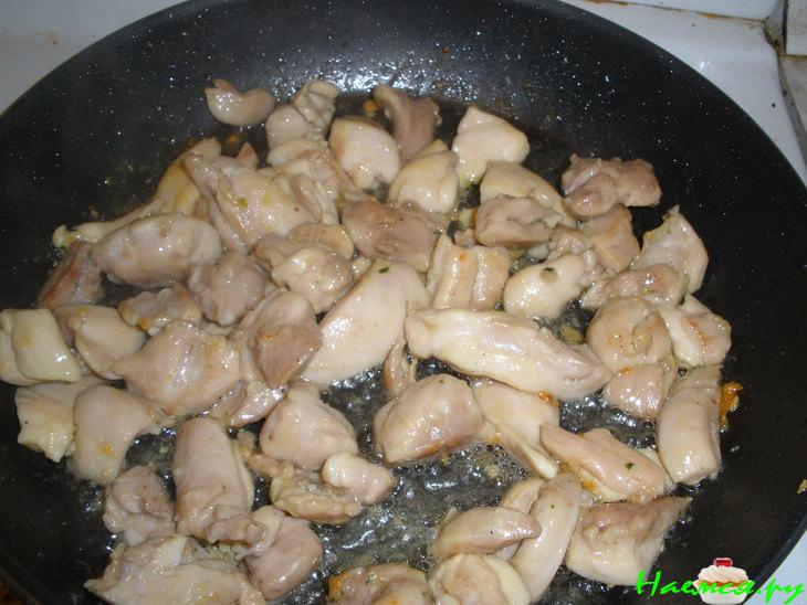 Курочка с кабачками Курочка с кабачками