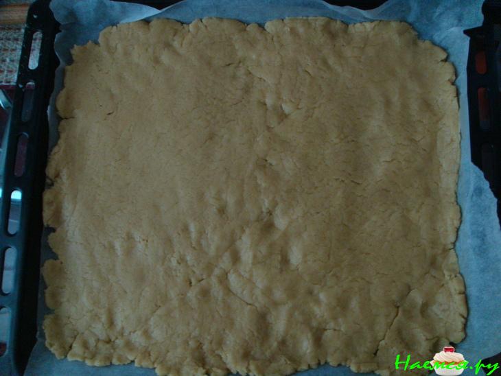 Твороженные пирожные с персиком