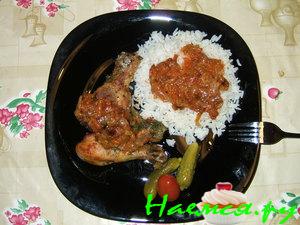 Жаркое из курицы домашнее Жаркое из курицы домашнее