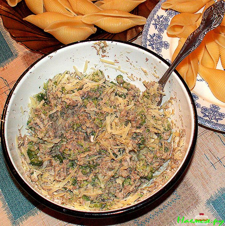 Ракушки с начинкой