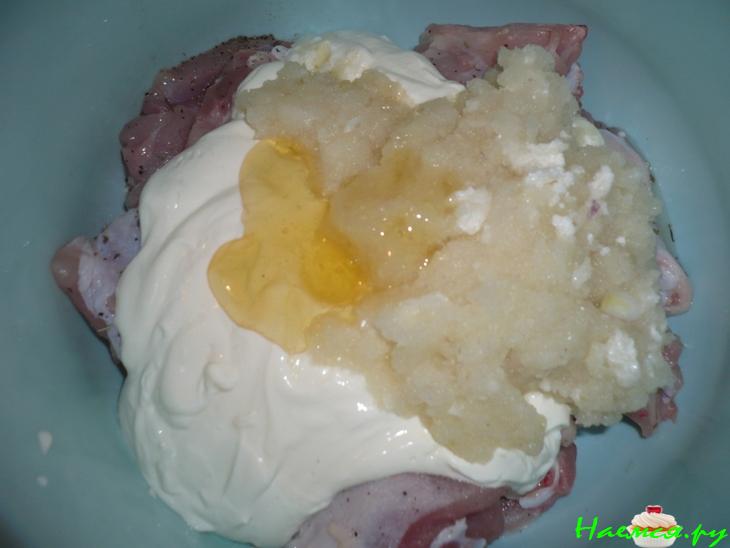 Курочка в луковом маринаде