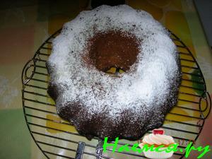 Мраморный кекс с ванилью