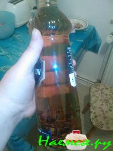 Настойка на перегородках грецкого ореха