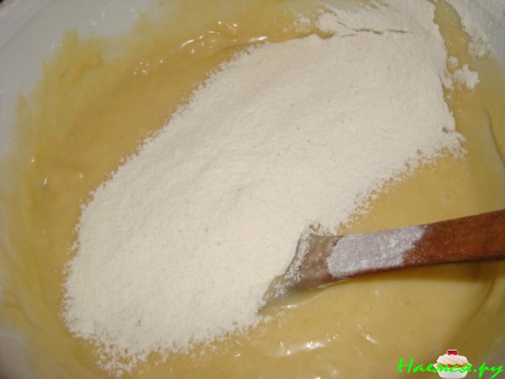 Лимонный пирог из самых доступных продуктов