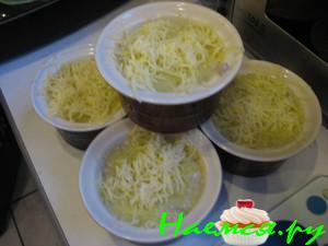 Жульен с вешенками и чесночком