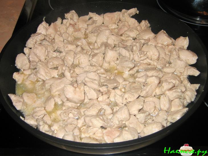 Курица в соусе карри