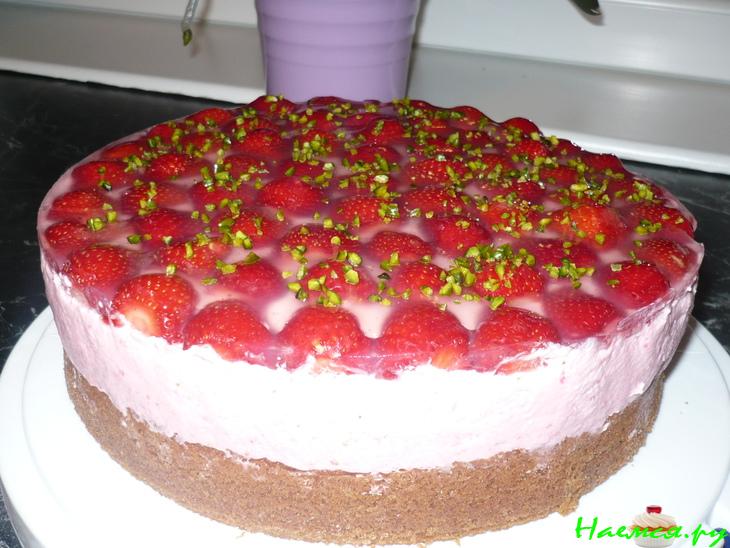 Торт Клубничный Летний