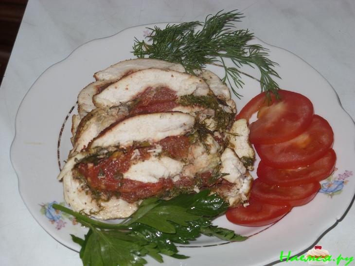 Куриный рулет острый Куриный рулет острый