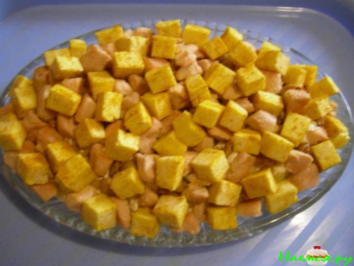 Салат "Наша Ряба"