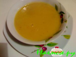 Чечевичный суп-пюре (из 2-х видов чечевицы) 