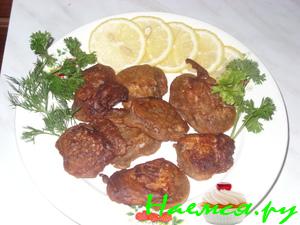 Рыба в темном кляре