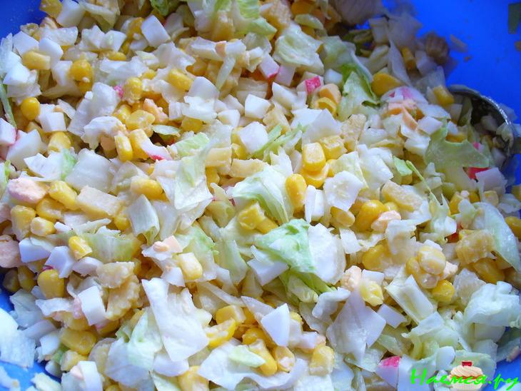 Салат "Весенний" (Eisbergsalat)