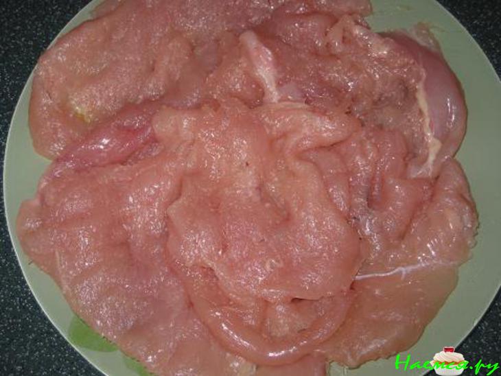 Отбивная из куриной грудки