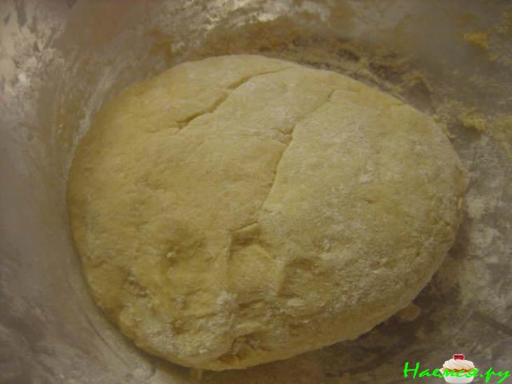 Пирог с творогом и абрикосами