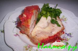 "Курица с помидорами и без помидор"