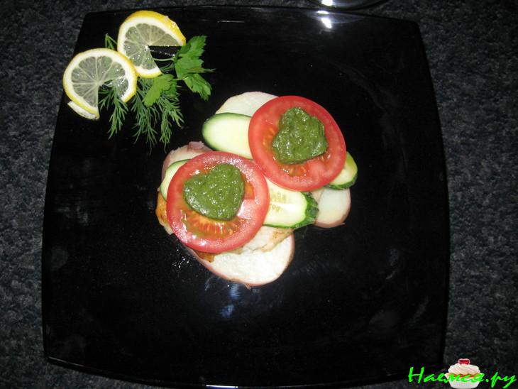 Морской окунь под шубой