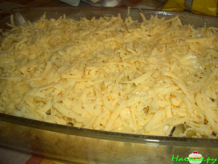 Куриная печень в сырной корочке