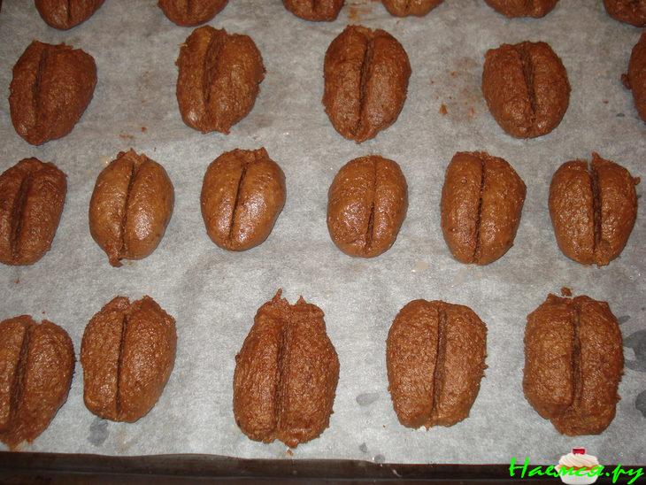 Печенье с творогом "Кофейные зерна"