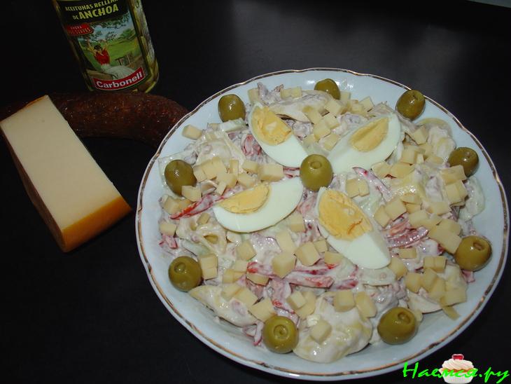 Салат с Тортеллини