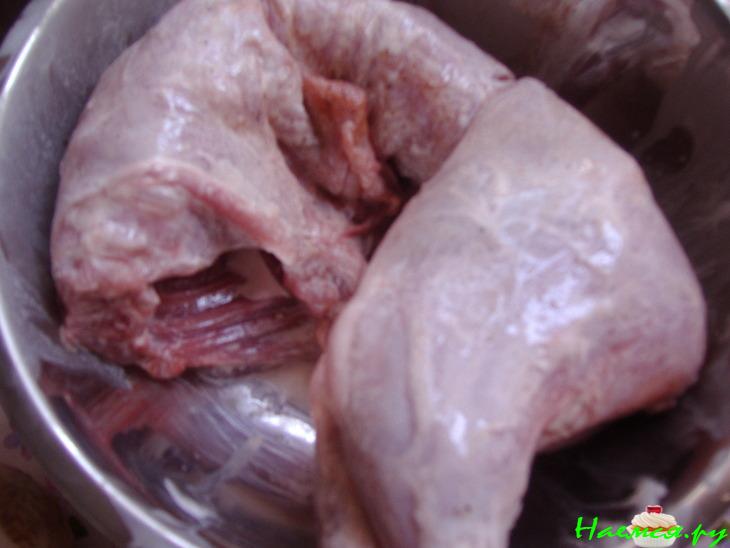 Кролик фаршированный Кролик фаршированный