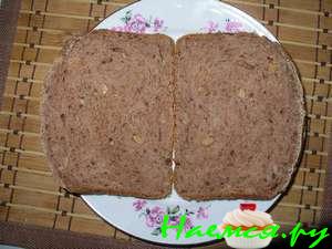 Гречневый хлеб с грецкими орехами