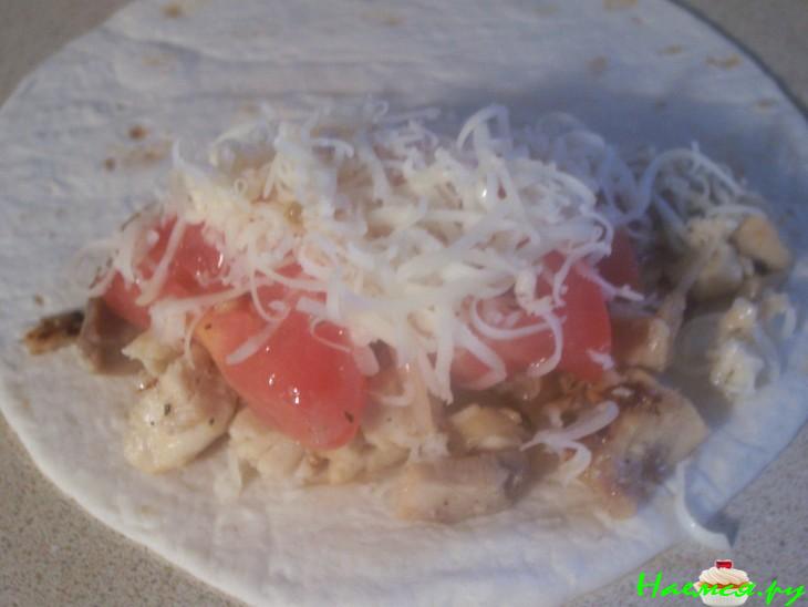 Буритто с куриной грудкой Буритто с куриной грудкой