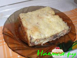 Рыбный пирог с консервированным тунцом на скорую руку