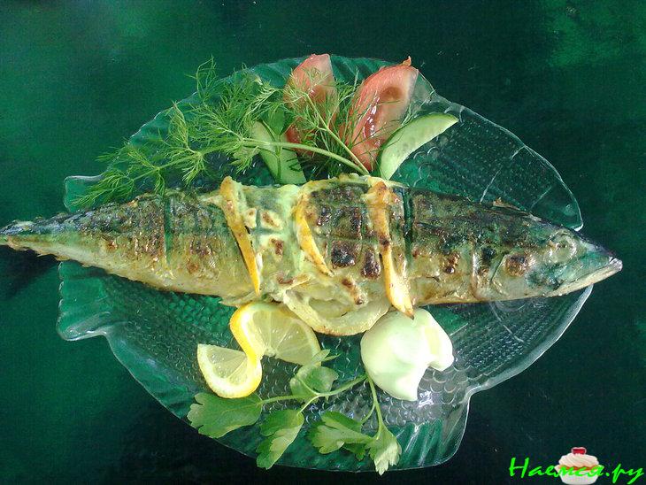 Скумбрия на решетке