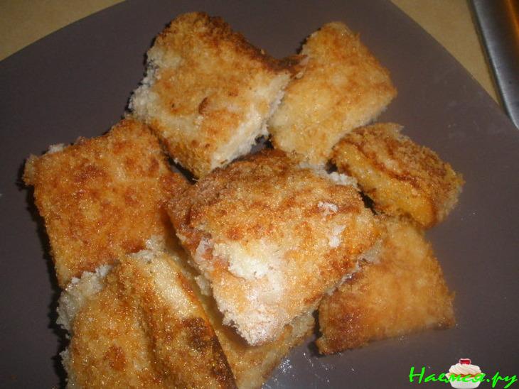 Креветочные гренки