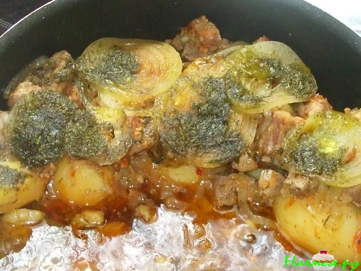 Картоха с мясом