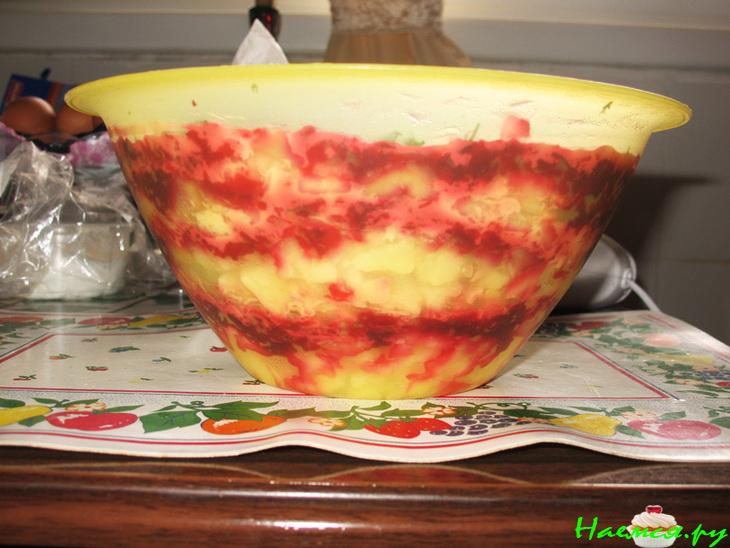 Копчённая рыбка "под шубой"