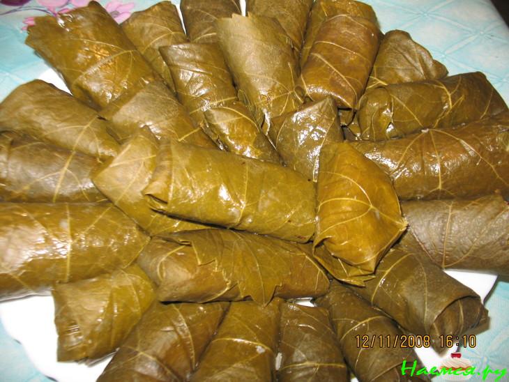 Долма в сметане с творогом Долма в сметане с творогом