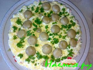 "Грибы на поляне"