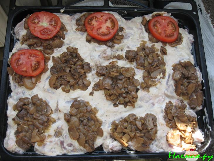 Мясо под шубой