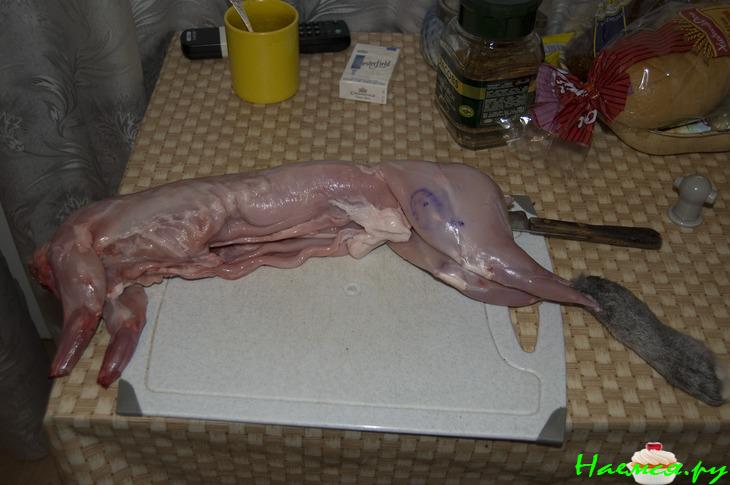 Кролик по-мальтийски (мой вариант)