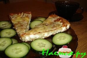 Пирог с сыром Фета