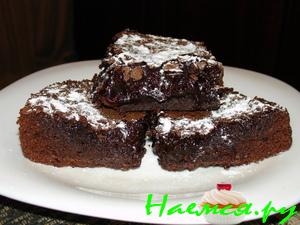 Брауниз с грецкими орехами