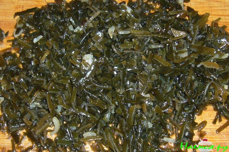 Суп рыбный густой с морской капустой Суп рыбный густой с морской капустой