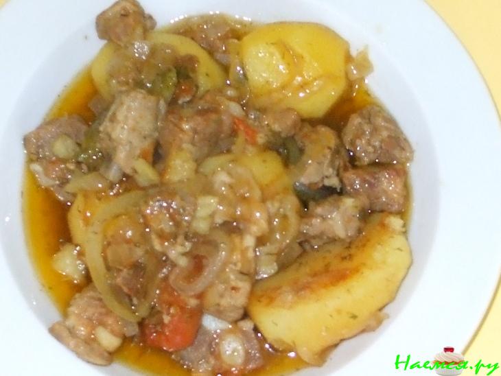 Картоха с мясом