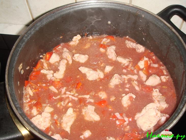 Мясо по-цыгански