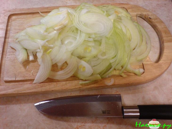 Бешбармак (свиные ребрышки)