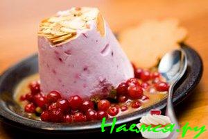 Брусничное мороженое Брусничное мороженое