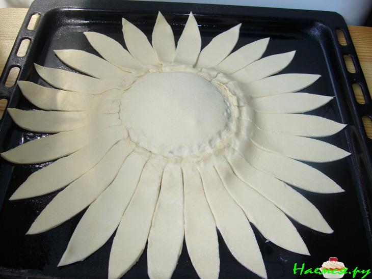 Пирог «Золотой подсолнух»