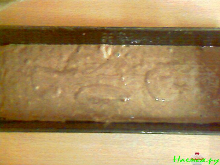 Шоколадно-банановый кекс